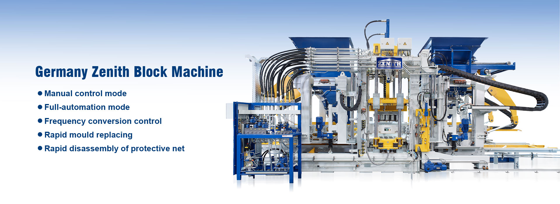 Germany Zenith Block Machine Mugadziri