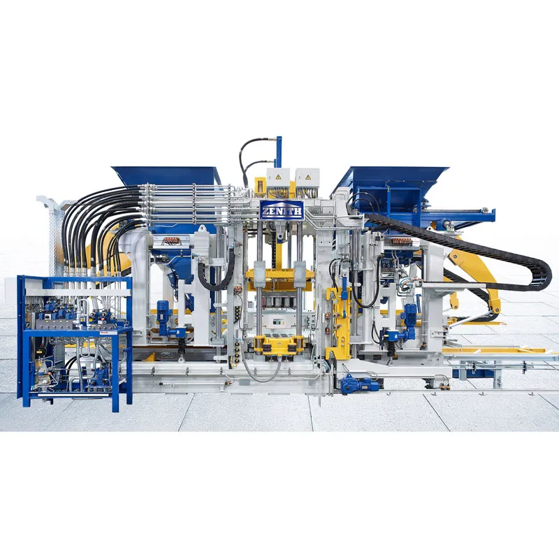 Iyo Germany Zenith Block Machine inoshandura sei Concrete Block Production?